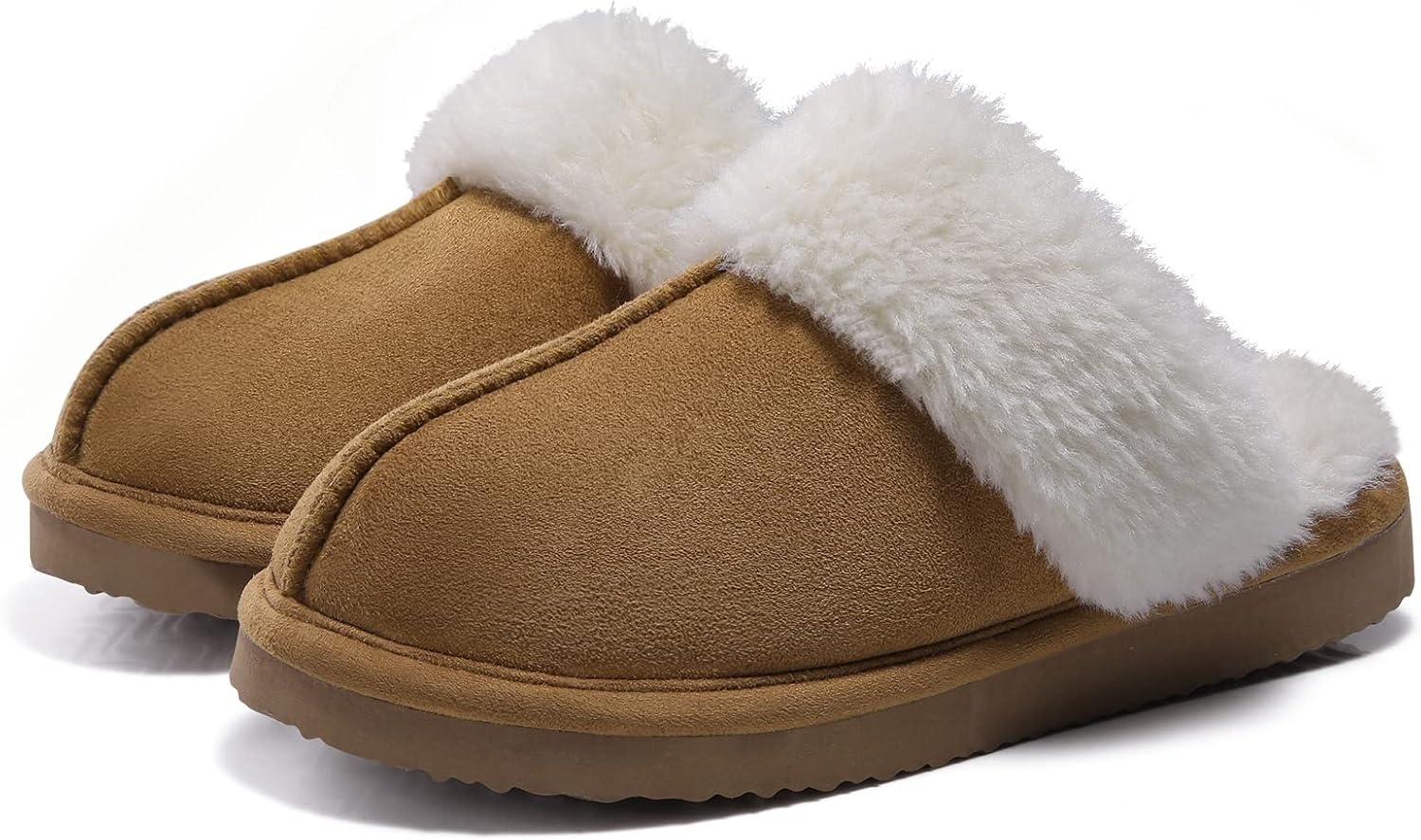 695a33b8b4aca06b6065dfe4d0b73d132d0577e3e23c41719812a.jpg Litfun Women's Fuzzy Memory Foam Slippers Fluffy Winter House Shoes Indoor and Outdoor