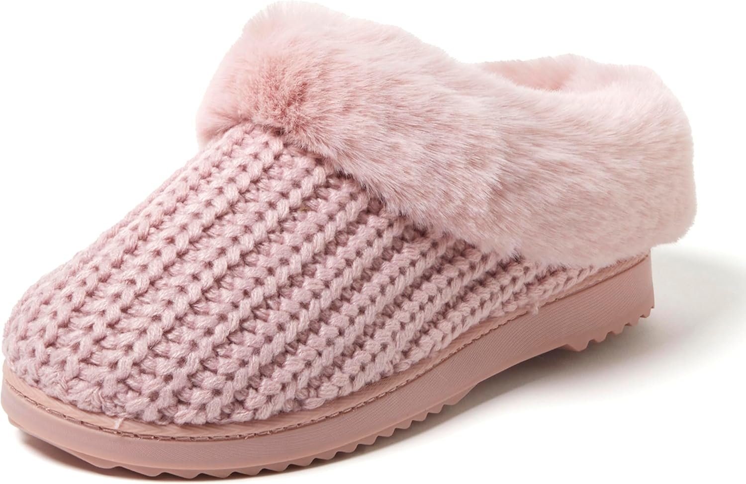 695a3c763b95dc200951e011e4fd1ea9ae9beda6f79147aa2f415.jpg Women's Memory Foam Cozy Soft House Slippers Gifts for Women Hannah Knit Clog House Shoes