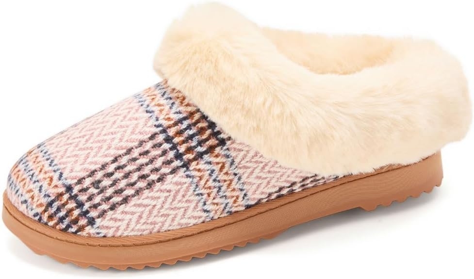 695a3c76a1784f381fb150dea3d2ce1c39977af85a37840814021.jpg Women's Memory Foam Cozy Soft House Slippers Gifts for Women Hannah Knit Clog House Shoes