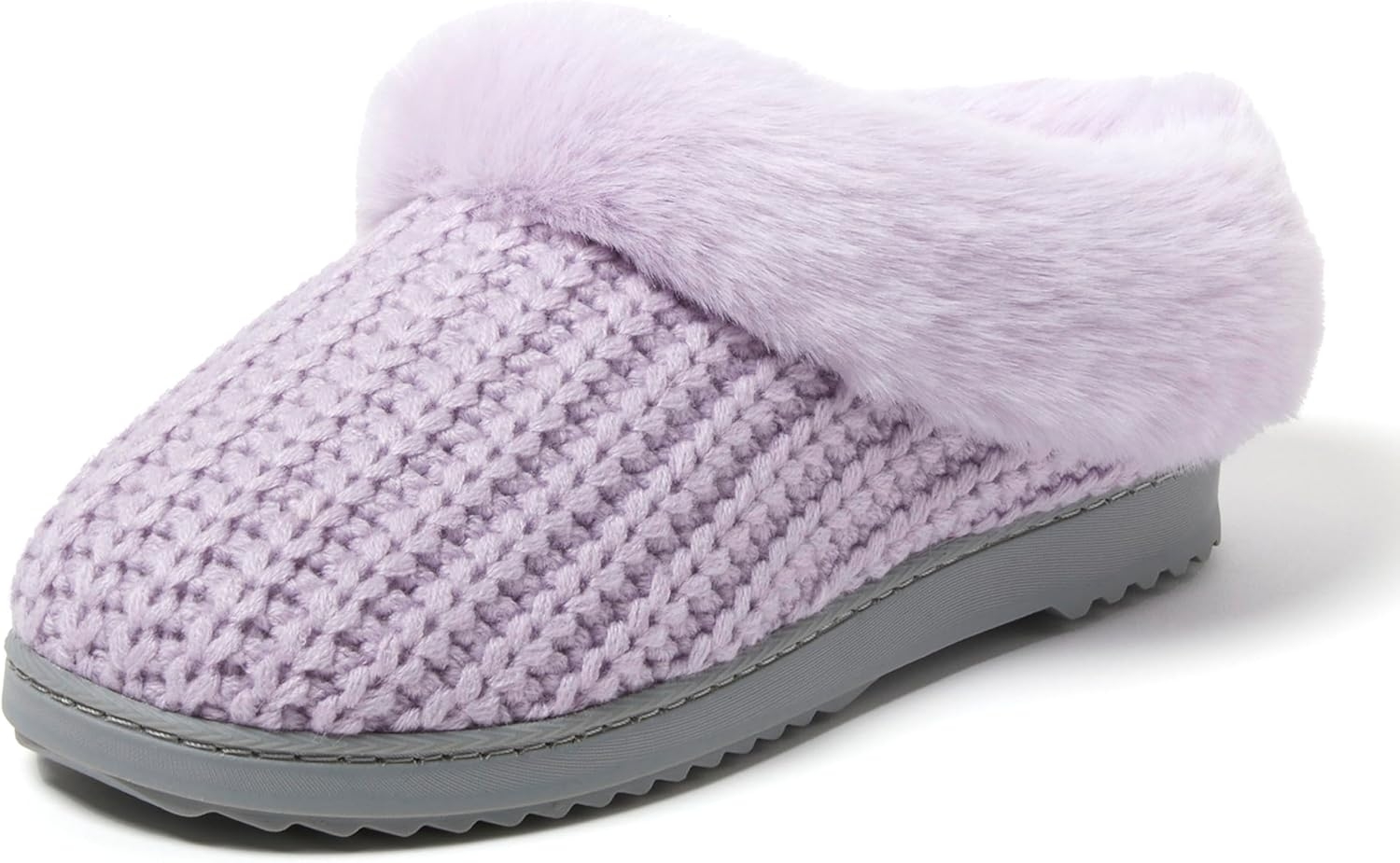 695a3c7932ec2f8517206e50538cd9edca02f38d3d2228a3c91ed.jpg Women's Memory Foam Cozy Soft House Slippers Gifts for Women Hannah Knit Clog House Shoes