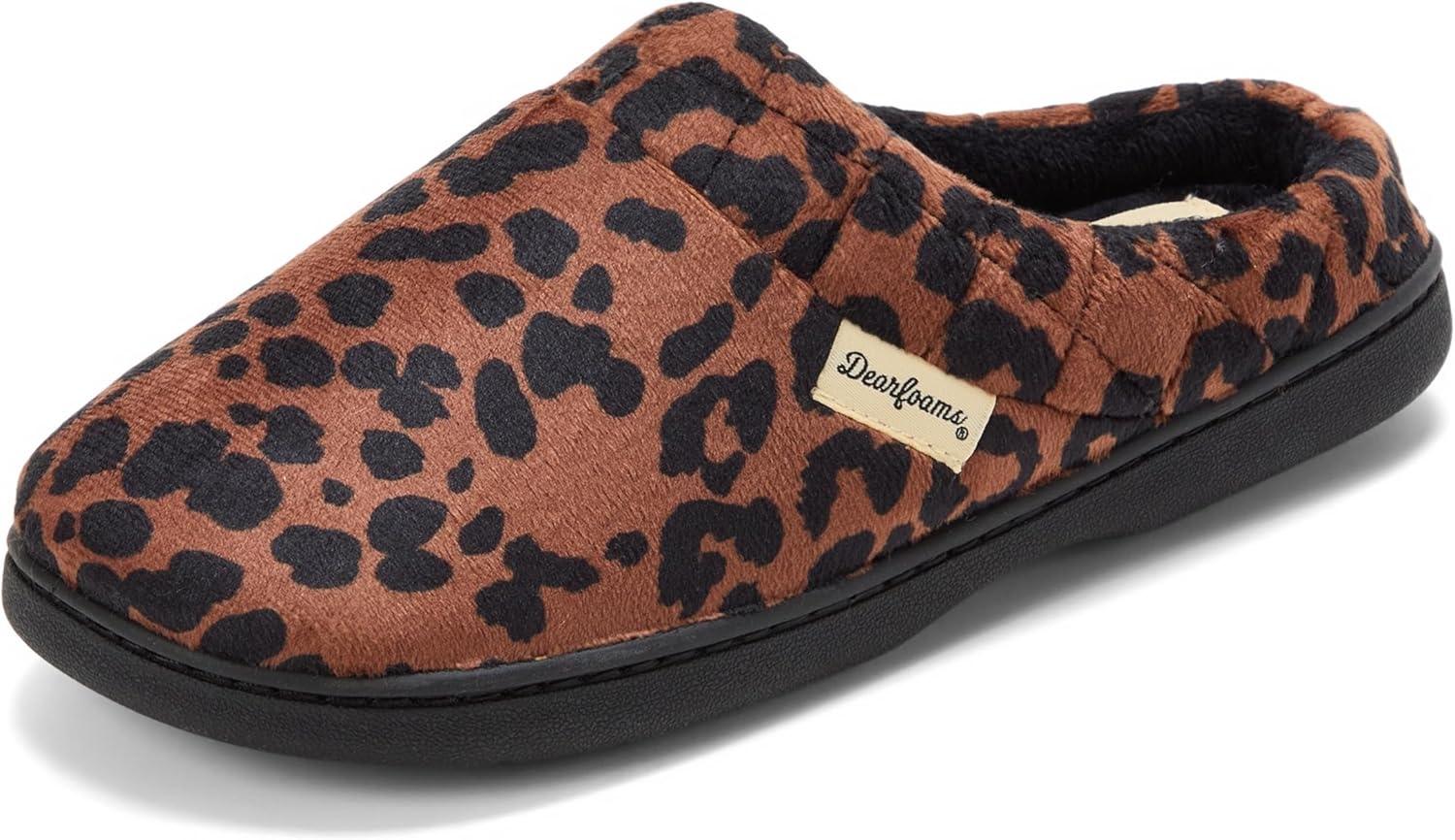 Women's Lightweight Memory Foam Indoor House Slipper Darcy Velour Clog with Wide Widths