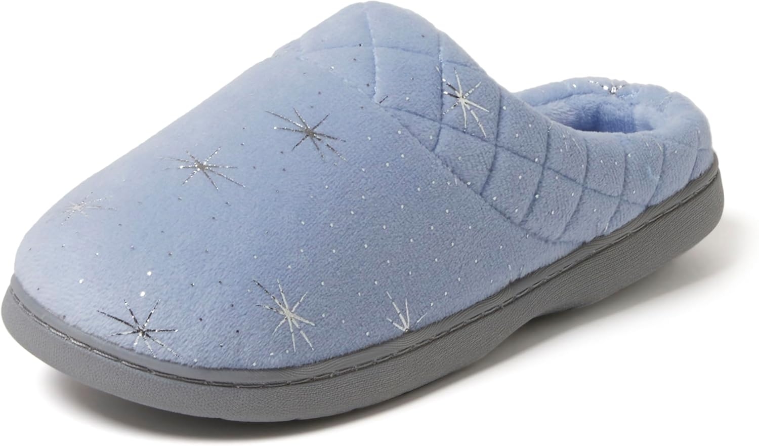 Women's Lightweight Memory Foam Indoor House Slipper Darcy Velour Clog with Wide Widths