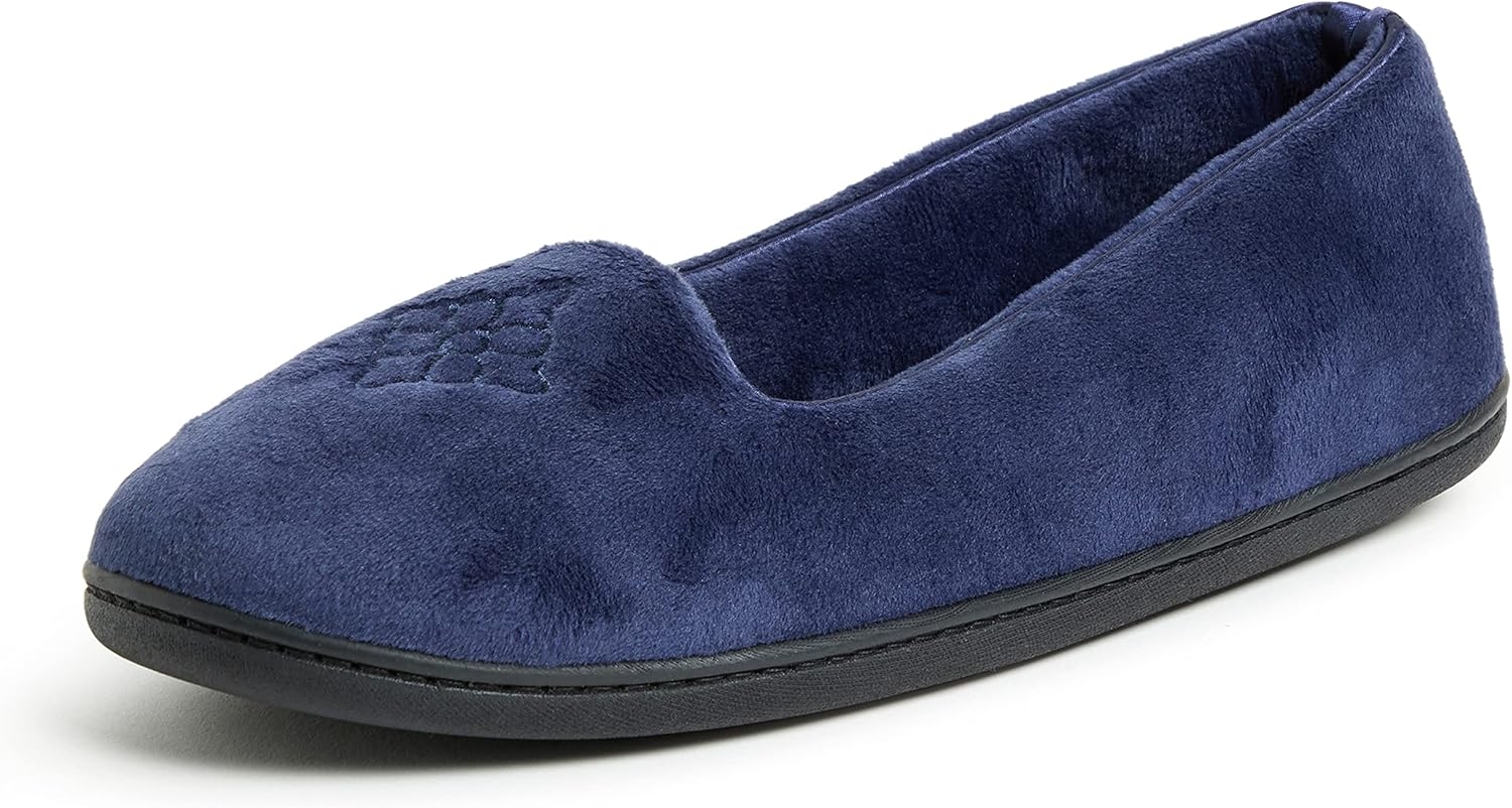 695a41ef78abbf3dbcbcd2c272db0f0f3813366a1b1e2a3e21554.jpg Women's Rebecca Soft Memory Foam Lightweight House Shoes Cozy Loafer with Warm Lining and Wide Widths Slipper