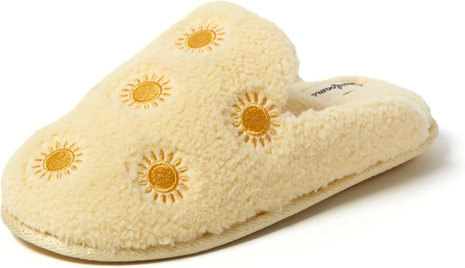 Women's Novelty Gift Teddy Sherpa Scuff Slip On House Shoe