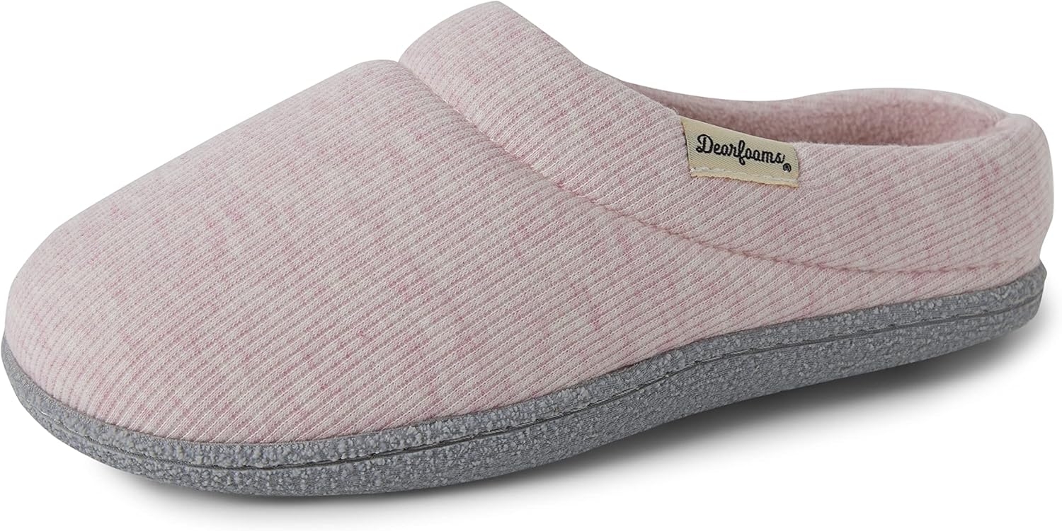 Women's Lacey Memory Foam Comfort Easy On/Off Clog Slipper